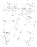Page E Diagram and Parts List for 31BH5Q3G401 2004 Yard Man Snow Blower